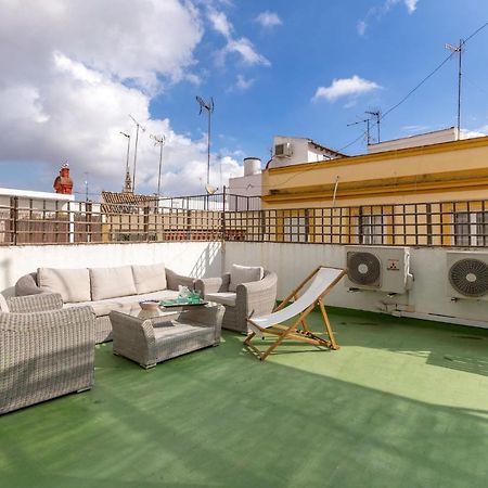 Champion Duplex Terrace And Garage Old Town 6 Pax Appartement Sevilla Buitenkant foto